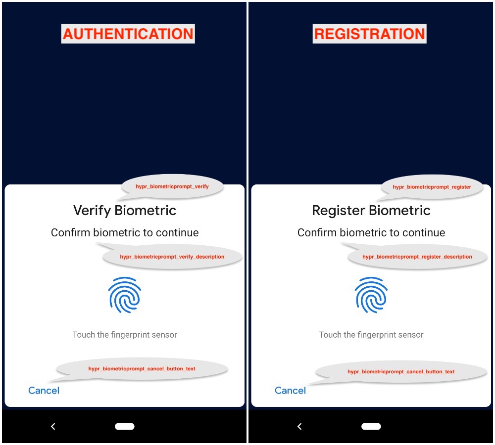 Android Native Biometric Prompt Authenticator