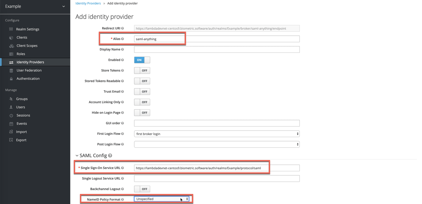 Deploying Keycloak IdP with Okta