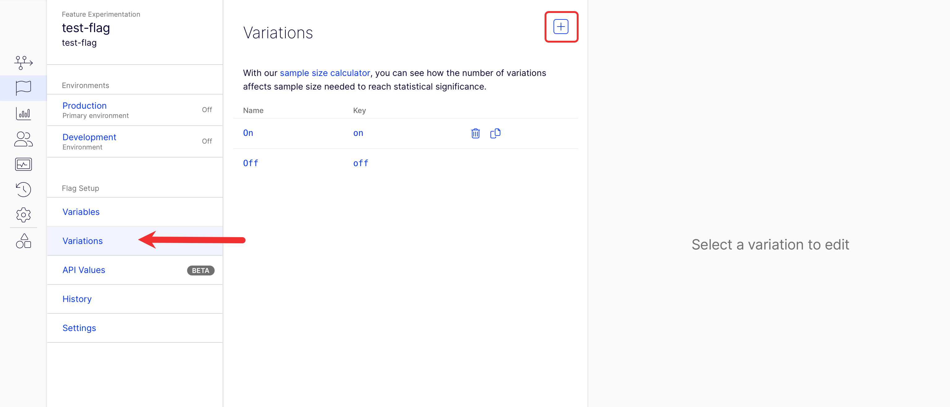 Create flag variations