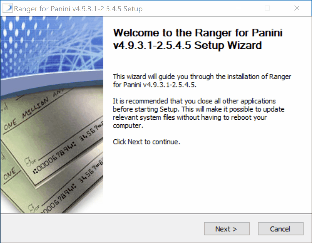 Check Scanner Drivers