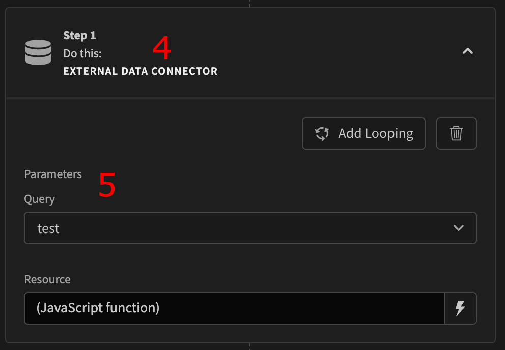 Notify user if query fails