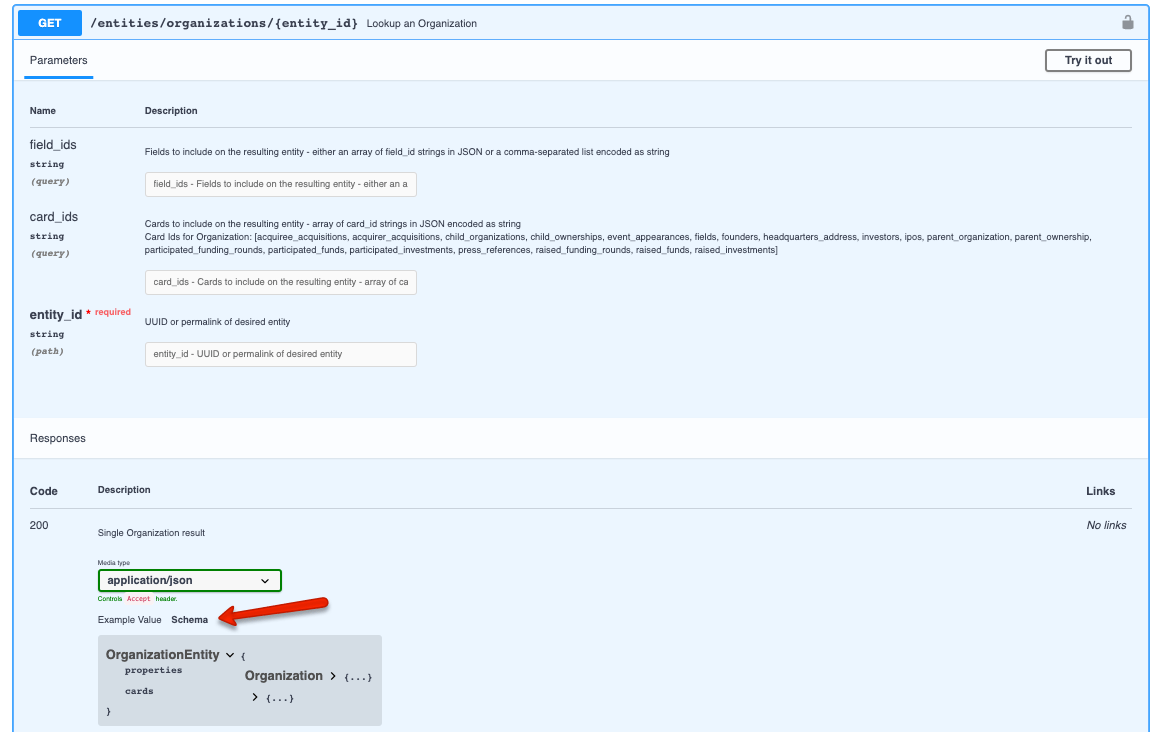 Using Entity Lookup API