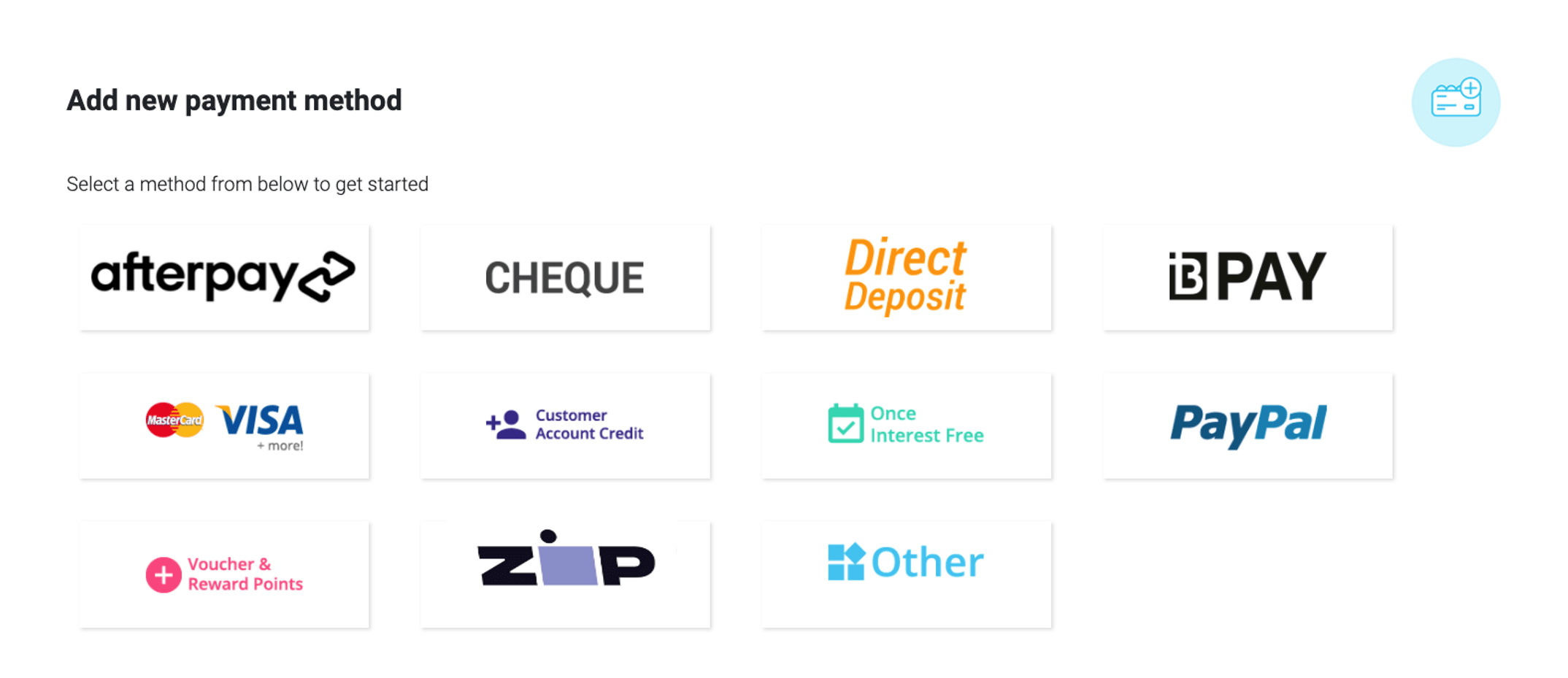 Activate the Zip payment gateway
