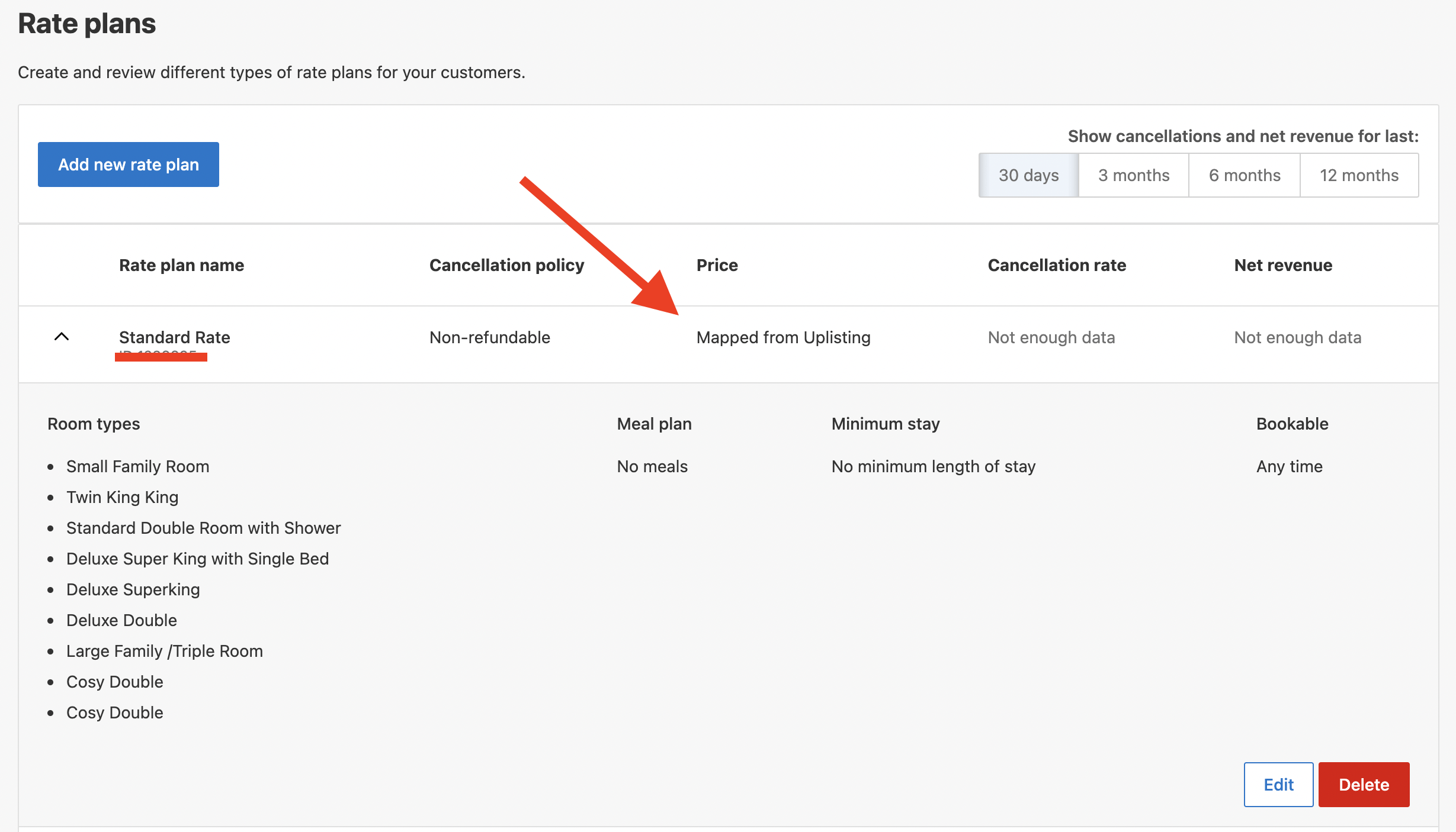 How to link restrictions to all rate plans