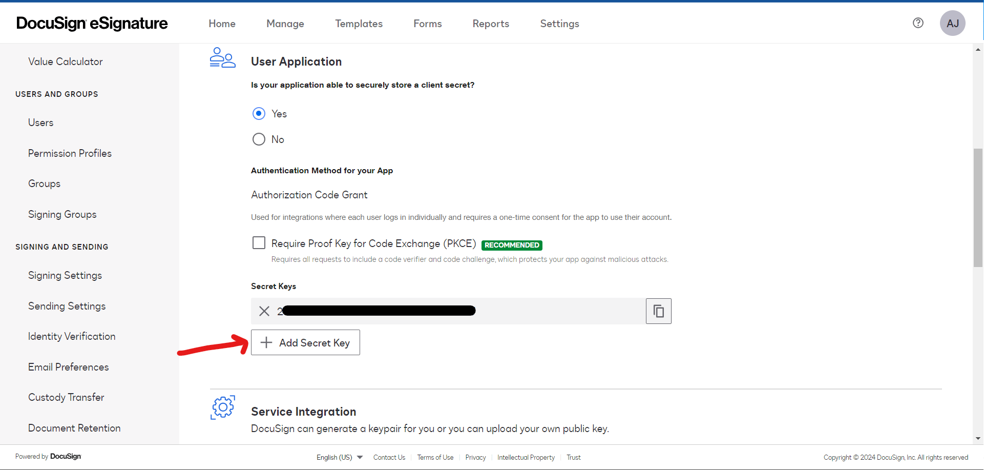 DocuSign API