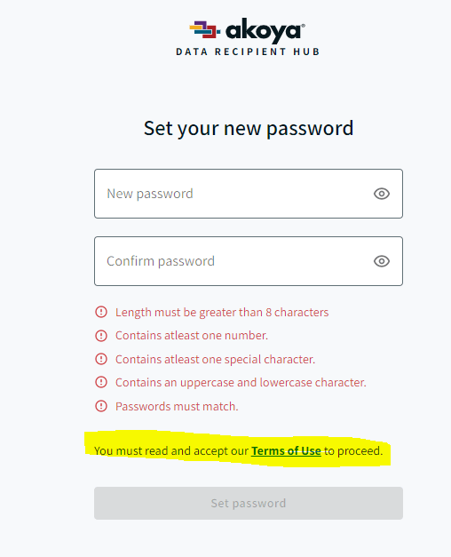 Data Recipient Hub User Manual