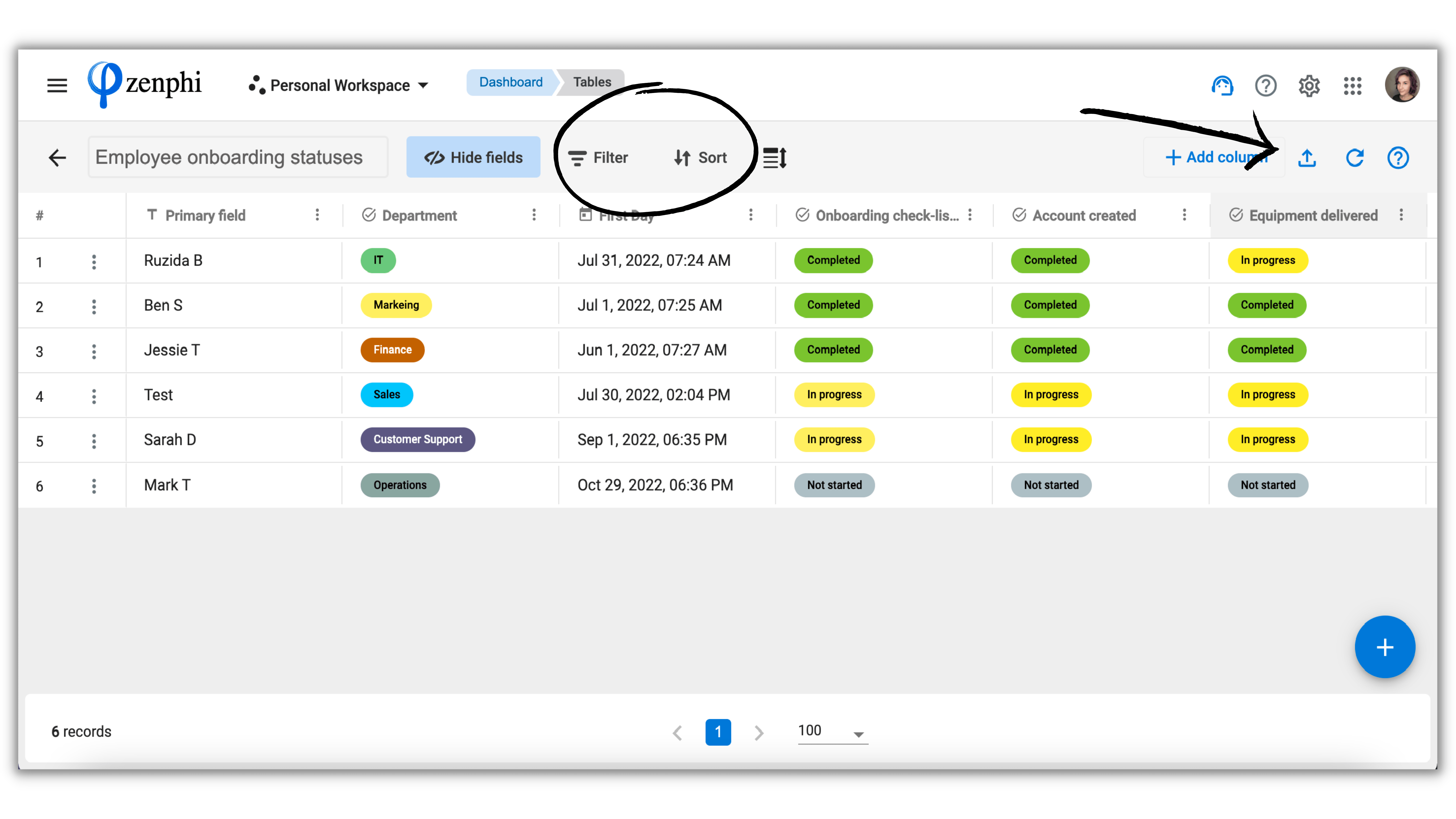 September 2022 Jira Actions, zenphi Tables export & resize, and more!