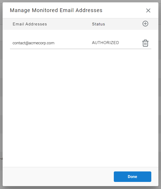 Authenticating with your Email Service