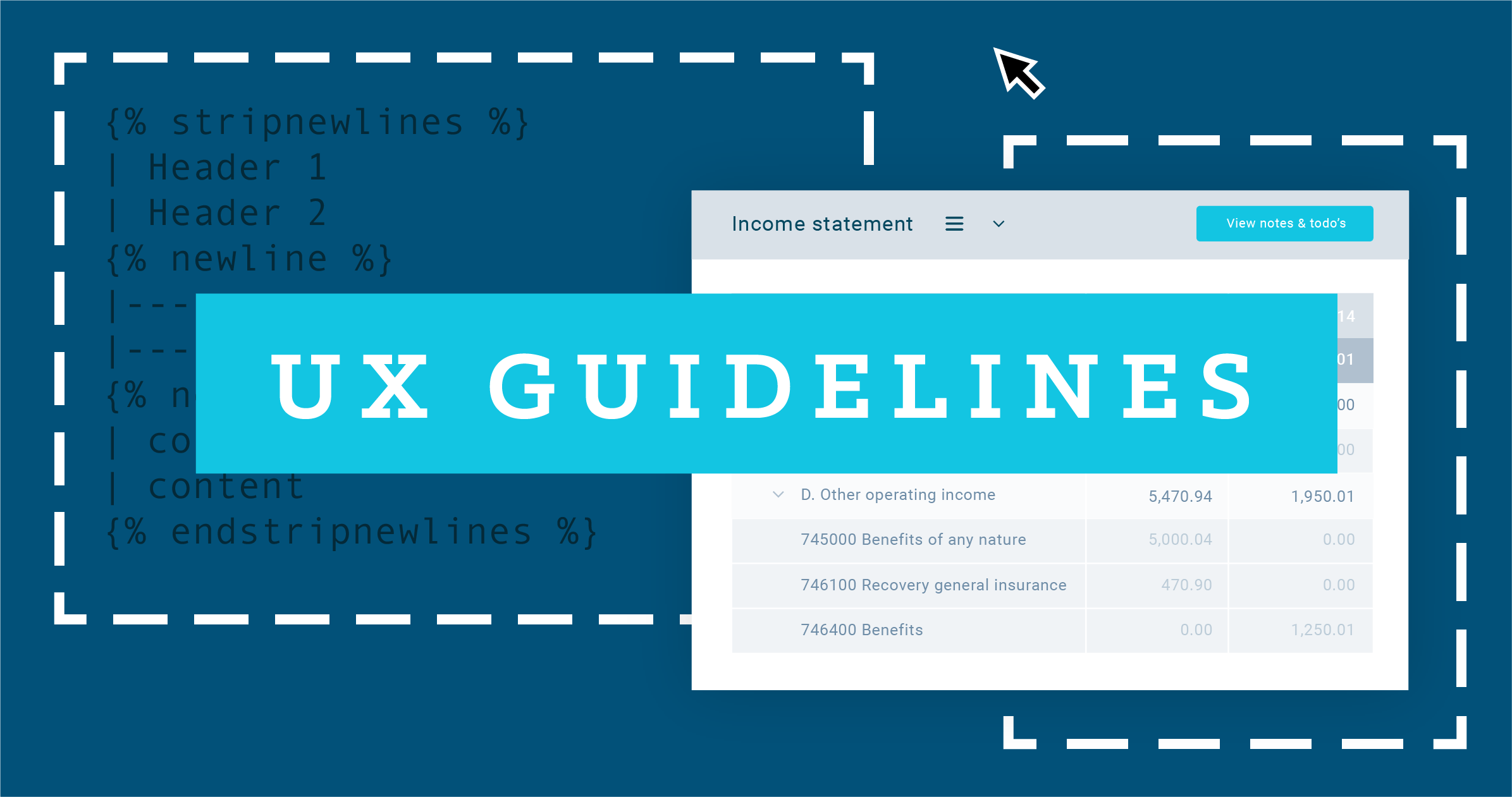 UX guidelines