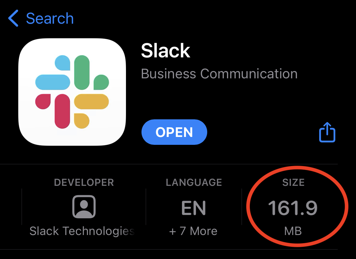 What is App Size?