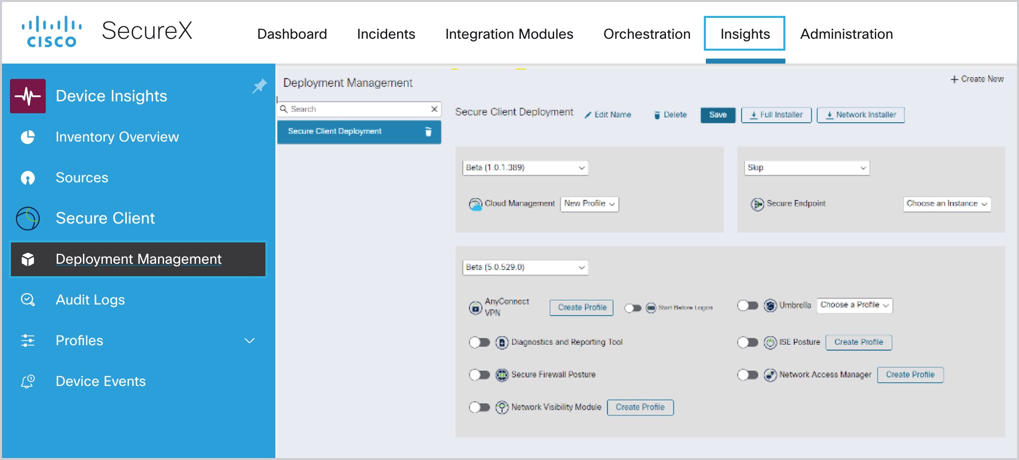 Deploy Umbrella for Cisco Secure Client