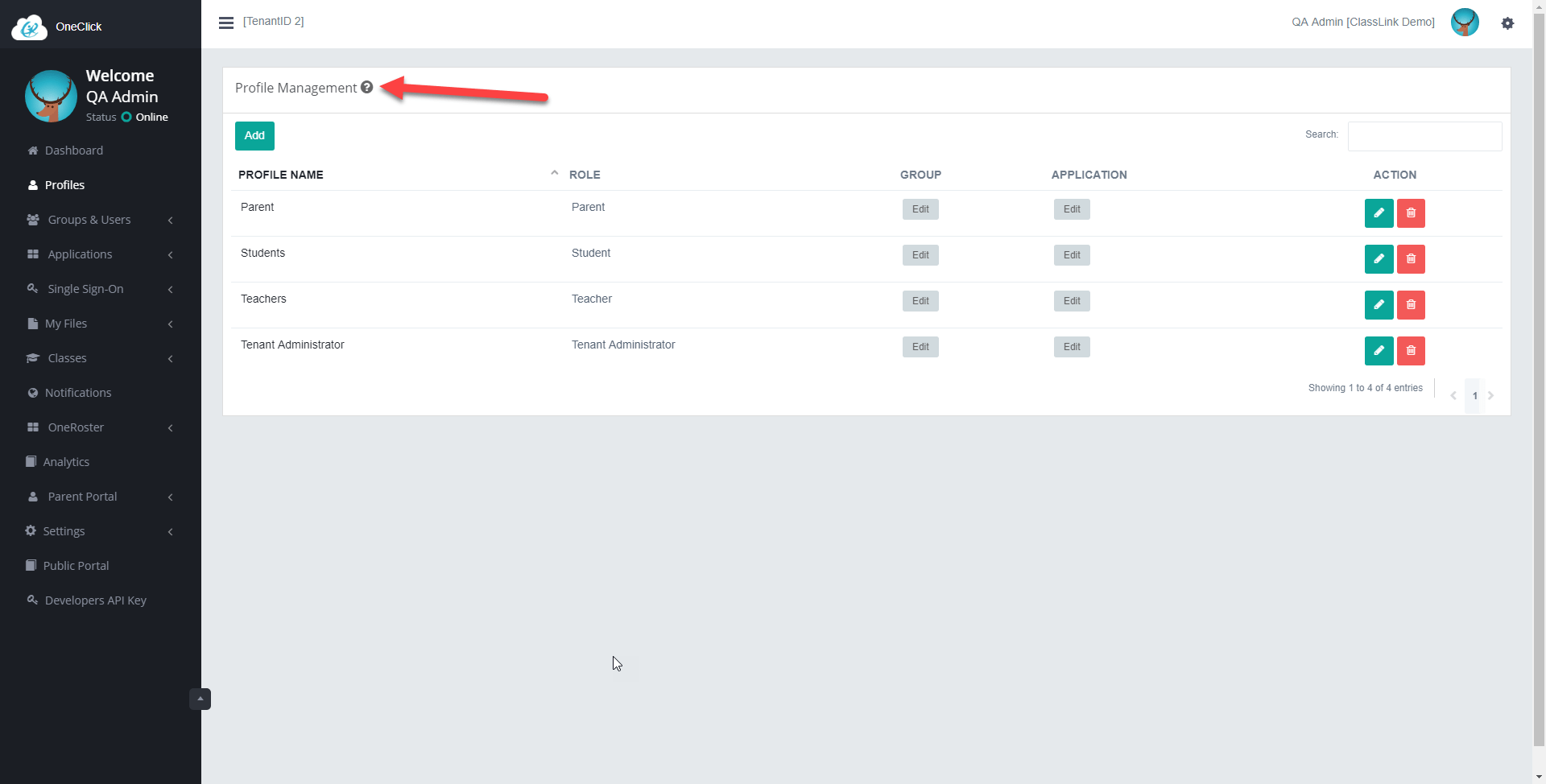 October 27, 2017 Class QuickCard app for Teachers ClassLink