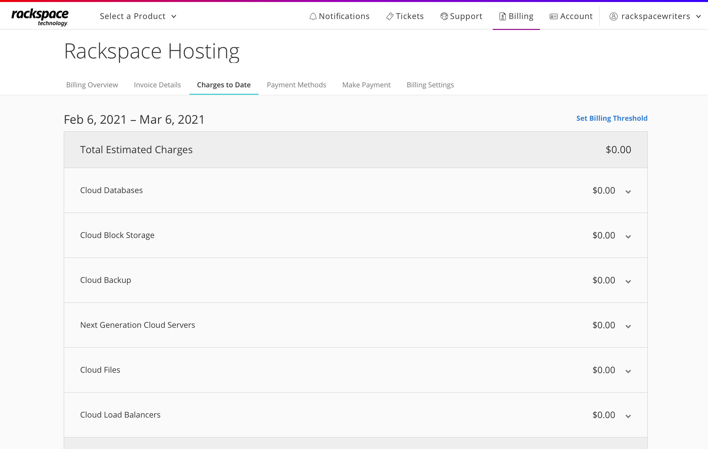 Understand your Rackspace Technology Billing