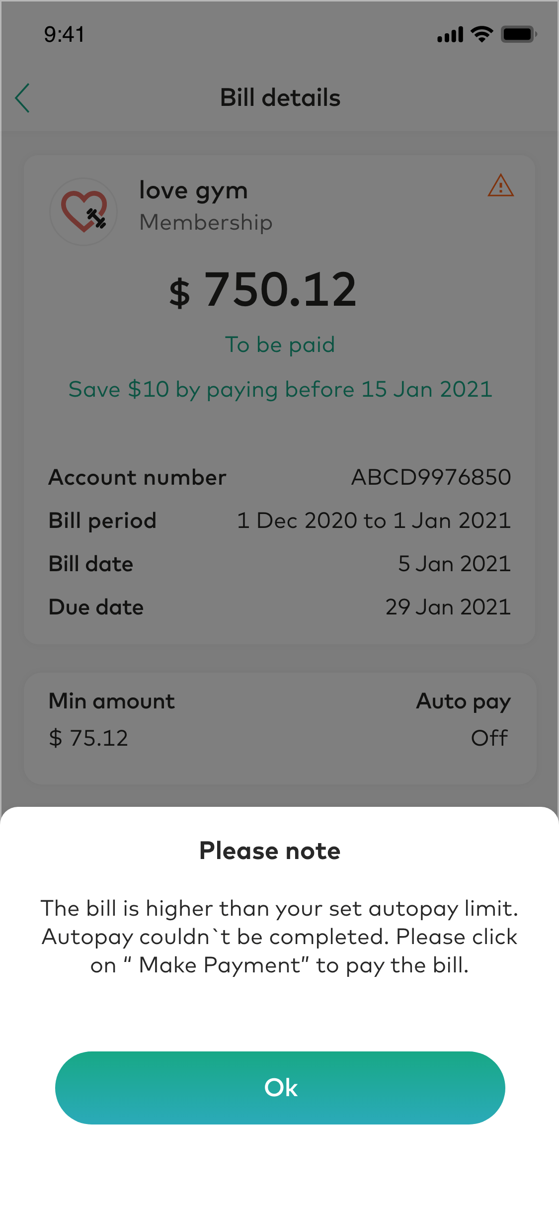 Payment Request Auto Payment