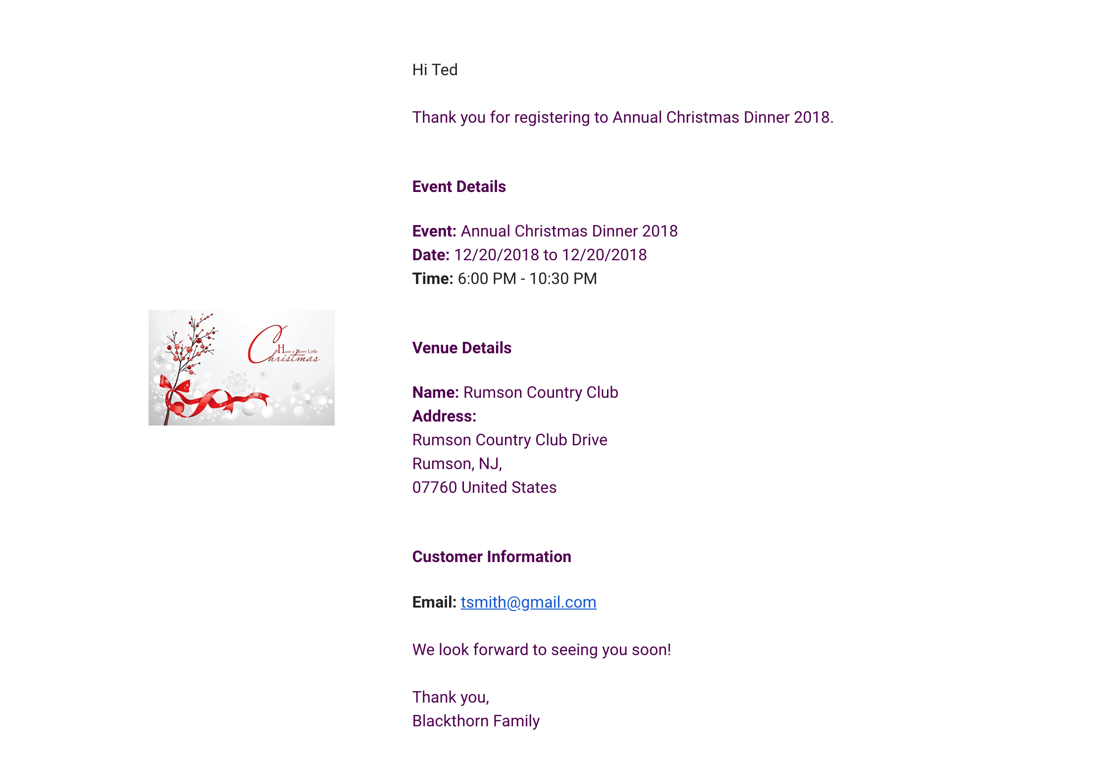 Email Invites, Reminders & More