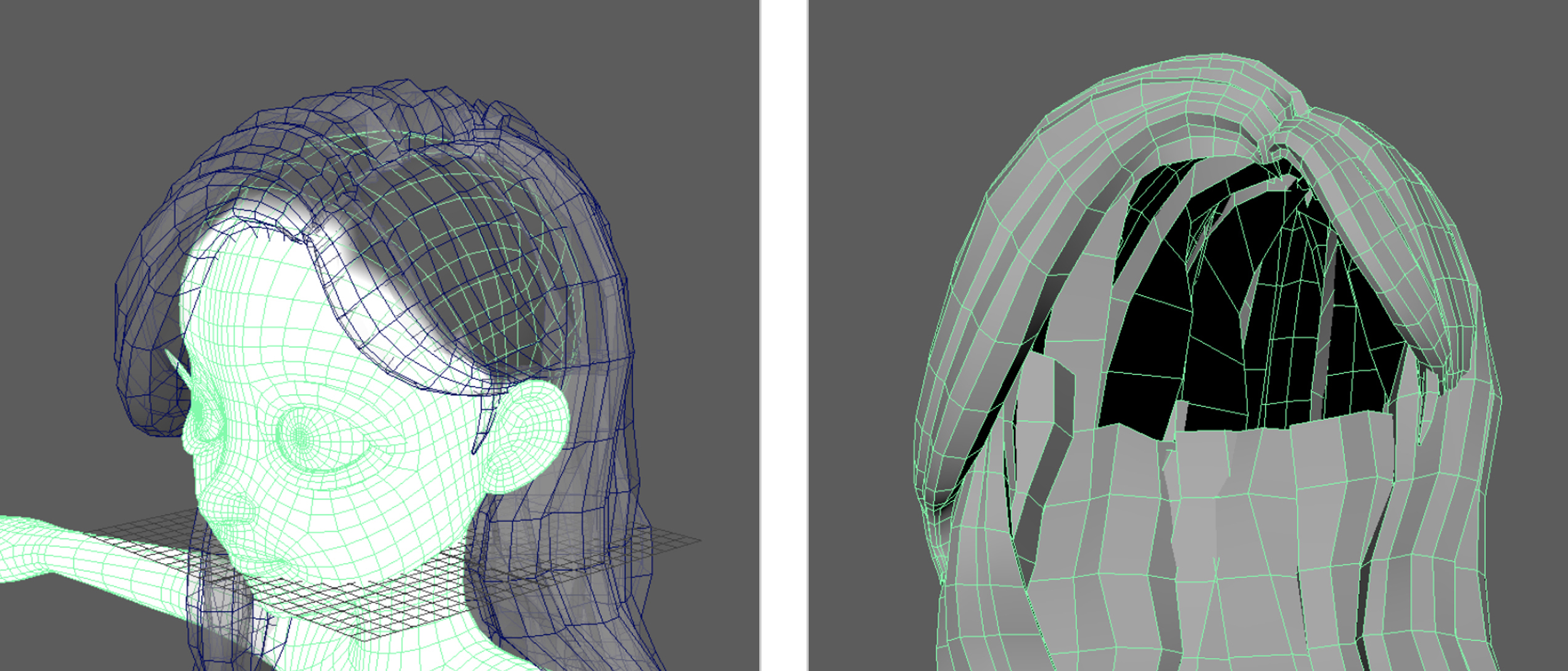 3D Modeling Hair