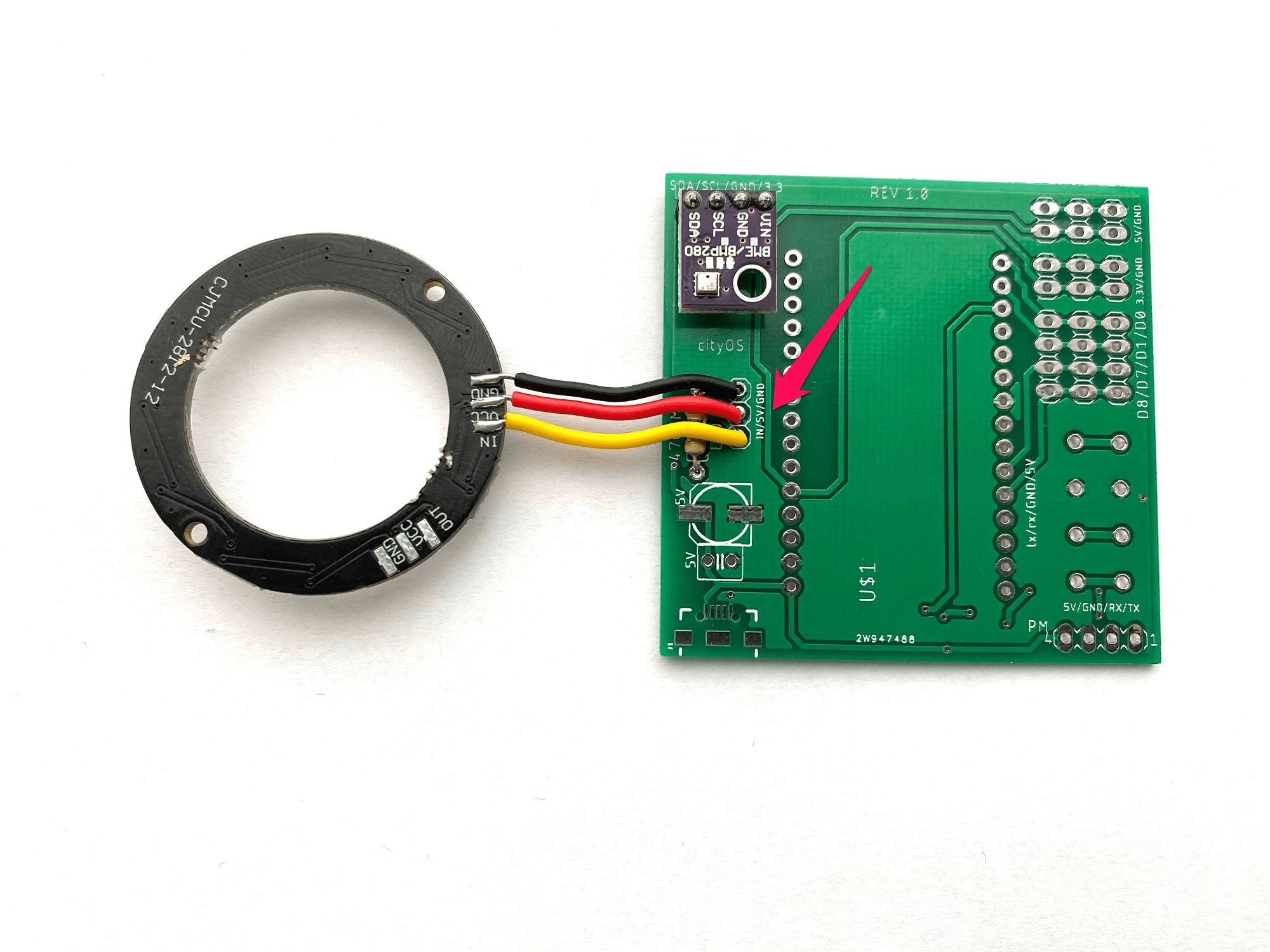 4. Solder LED Ring