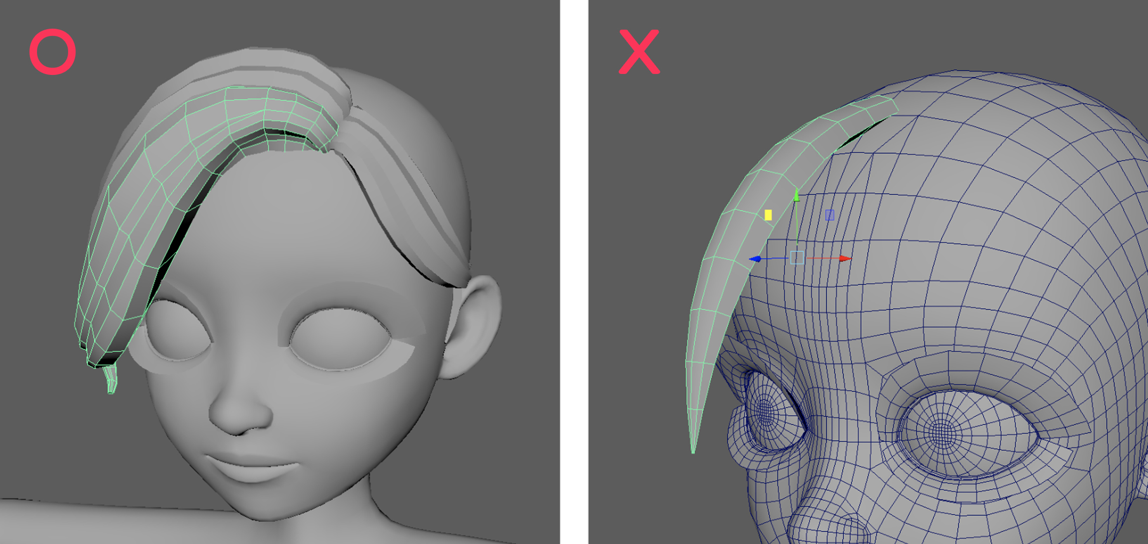 3D Modeling Hair