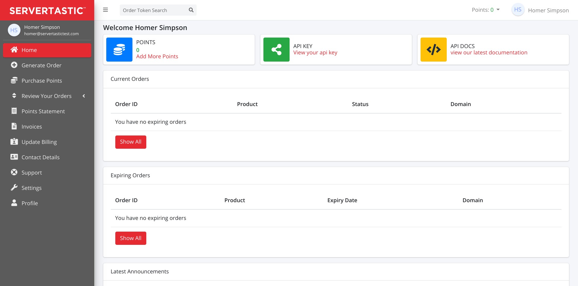 Reseller signup process