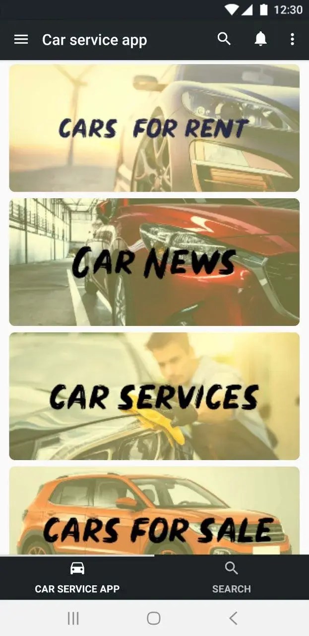 Car Service App