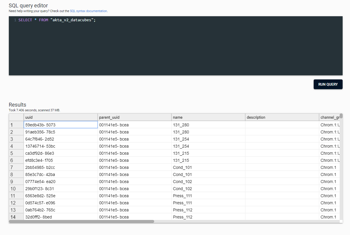 Use TDP to Query Athena SQL Tables