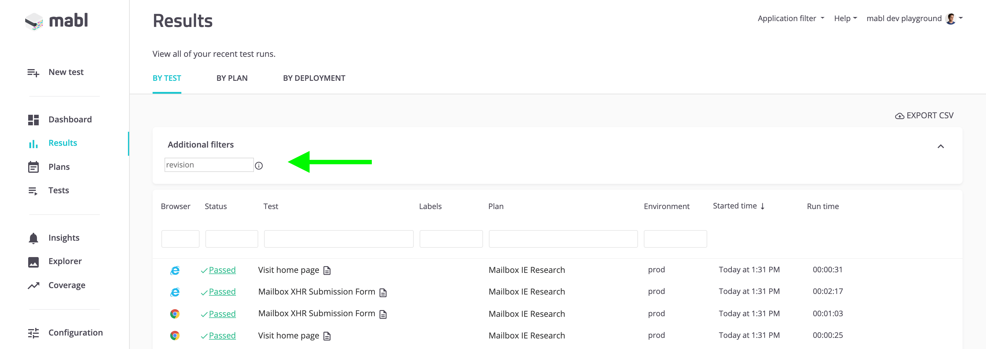 Filtering with GitHub data