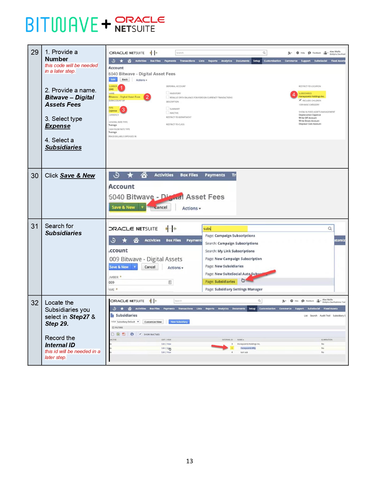 Netsuite Connection Guide