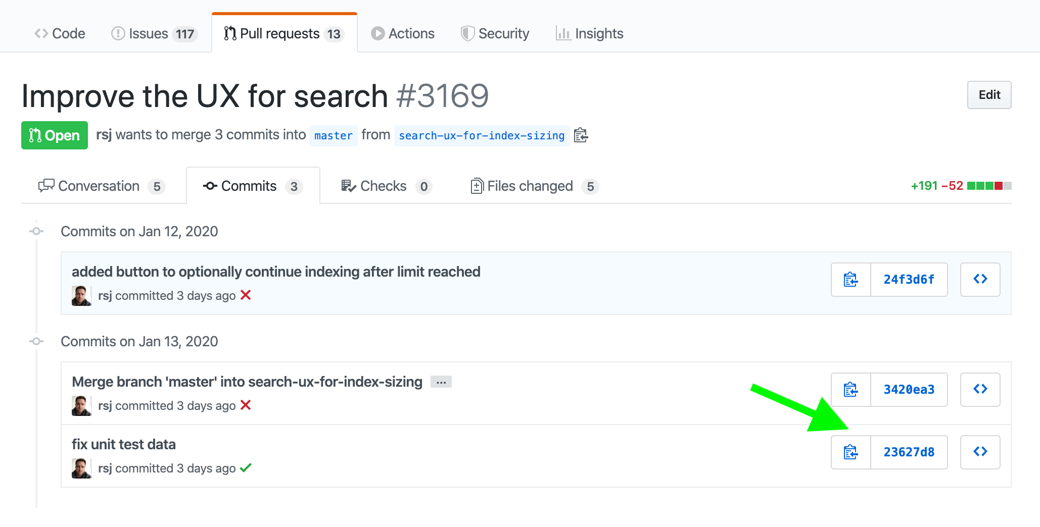 Run tests as a GitHub check