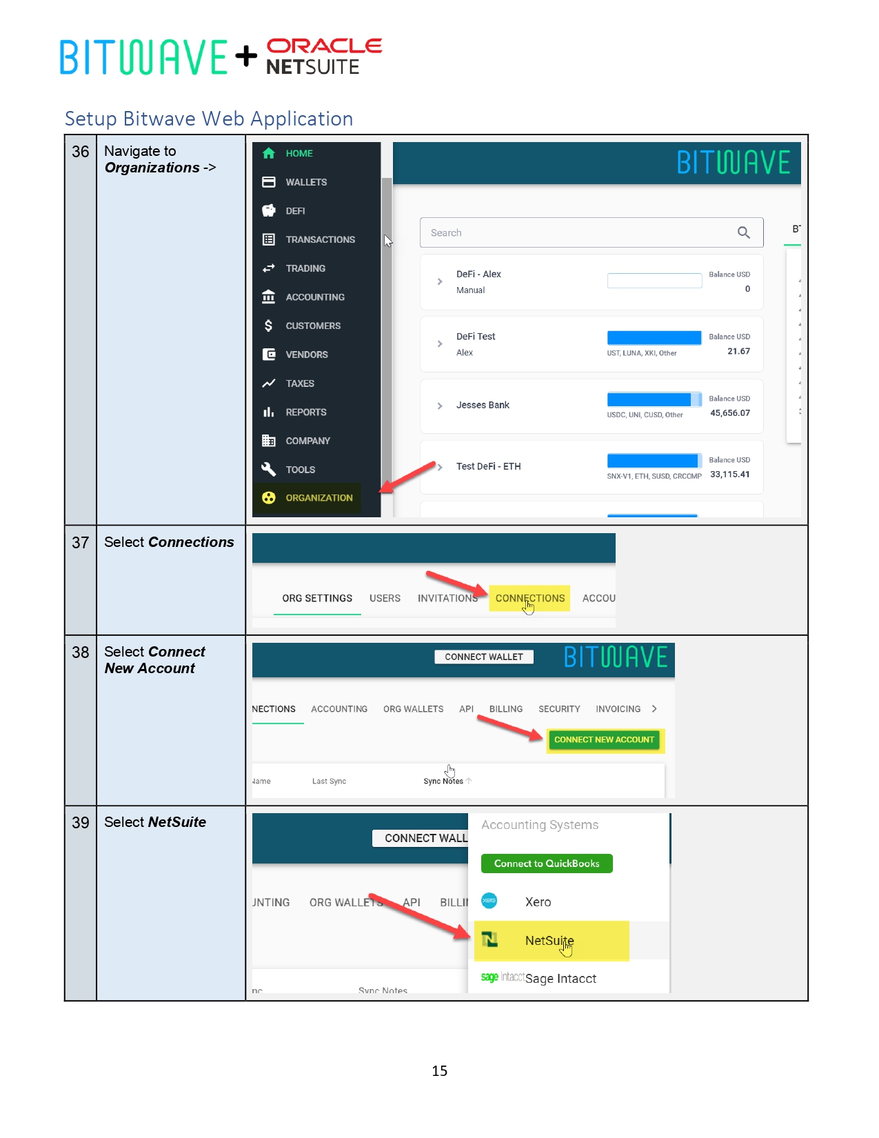 Netsuite Connection Guide