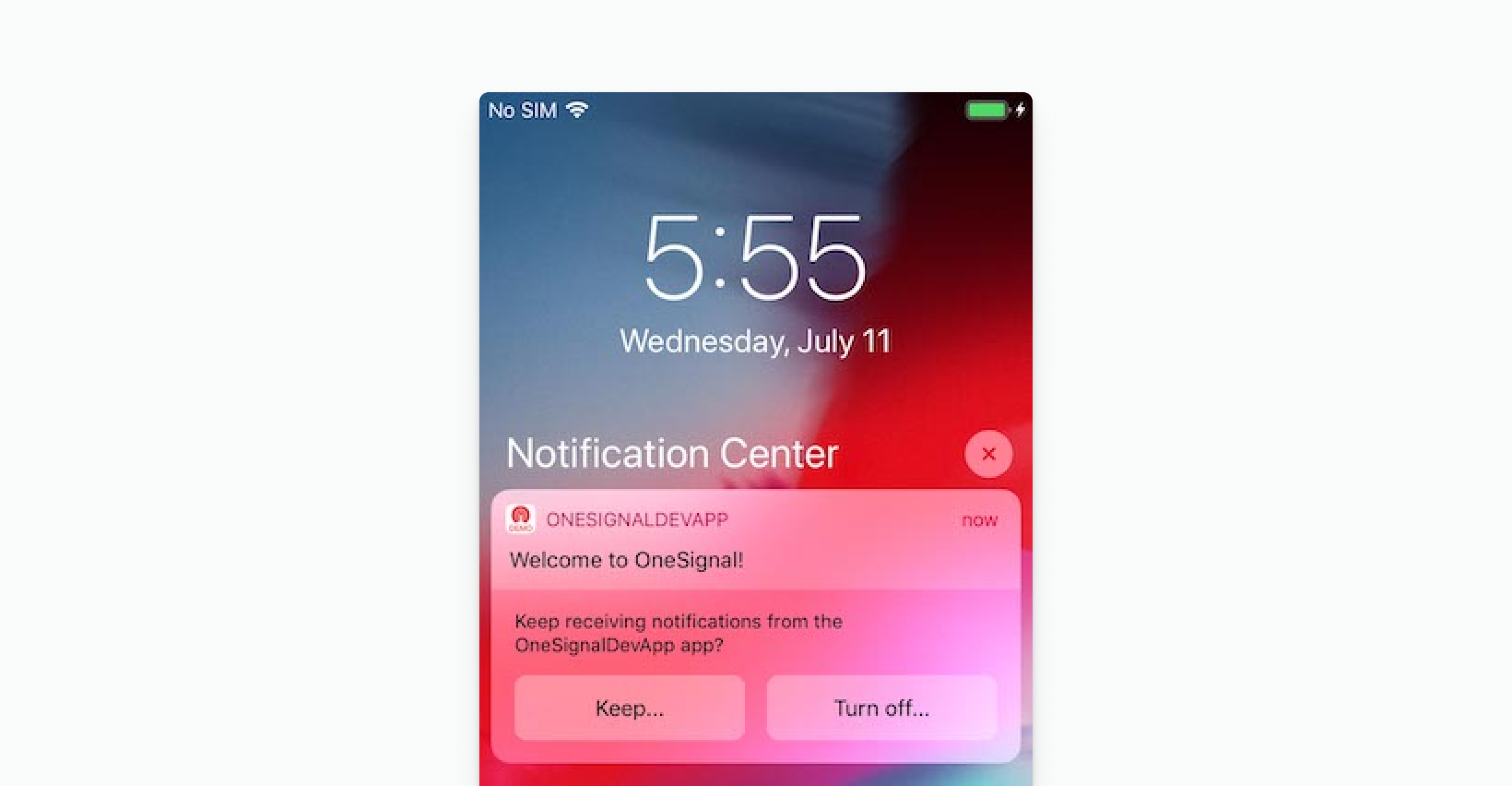 iOS Provisional Push Notifications