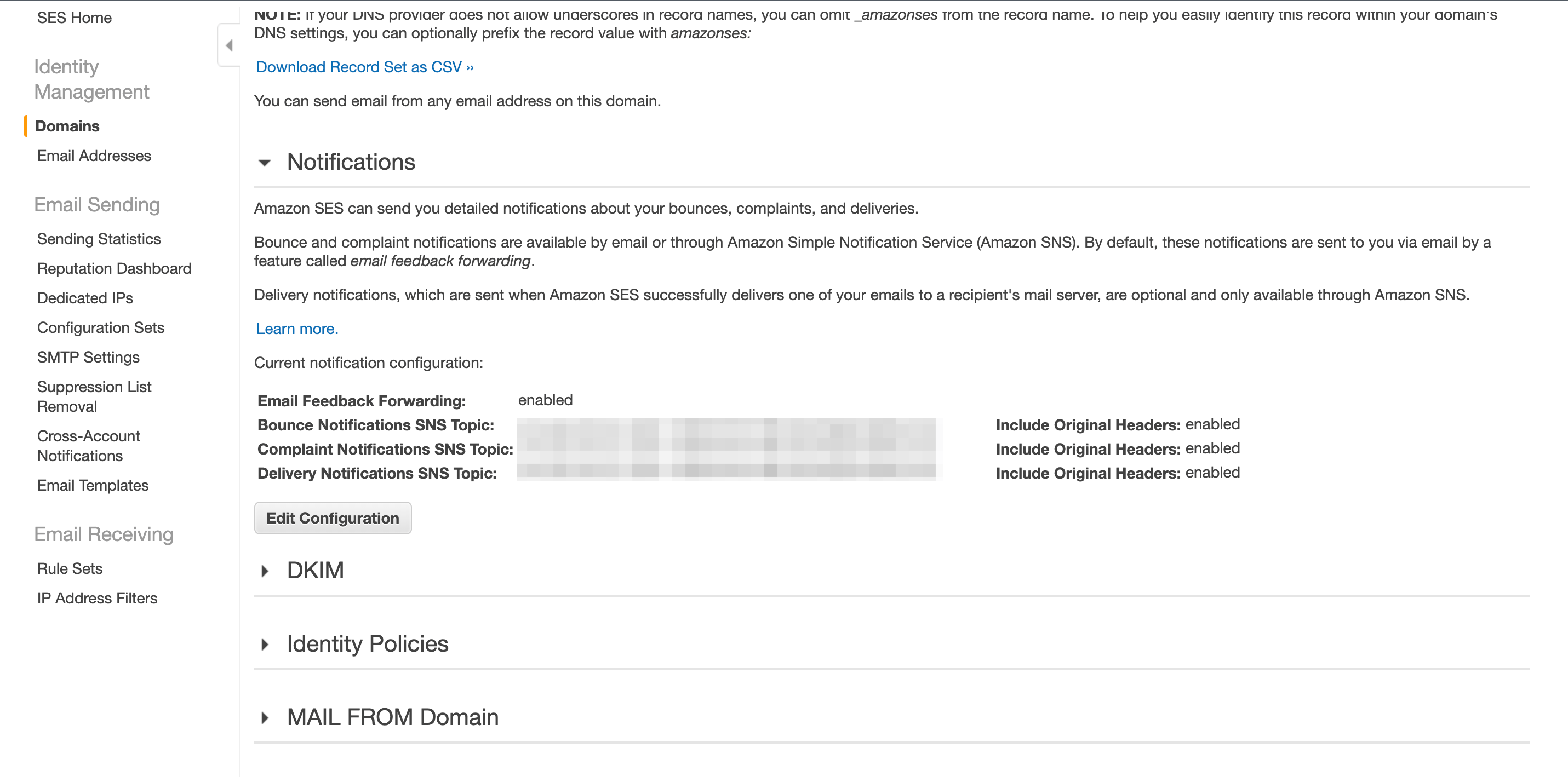 Amazon Simple Email Service