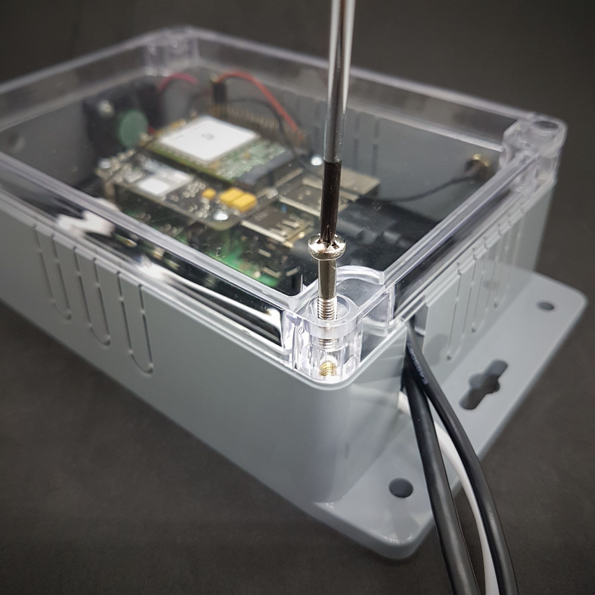 Raspberry Pi Indoor Project Enclosure Assembly Instructions