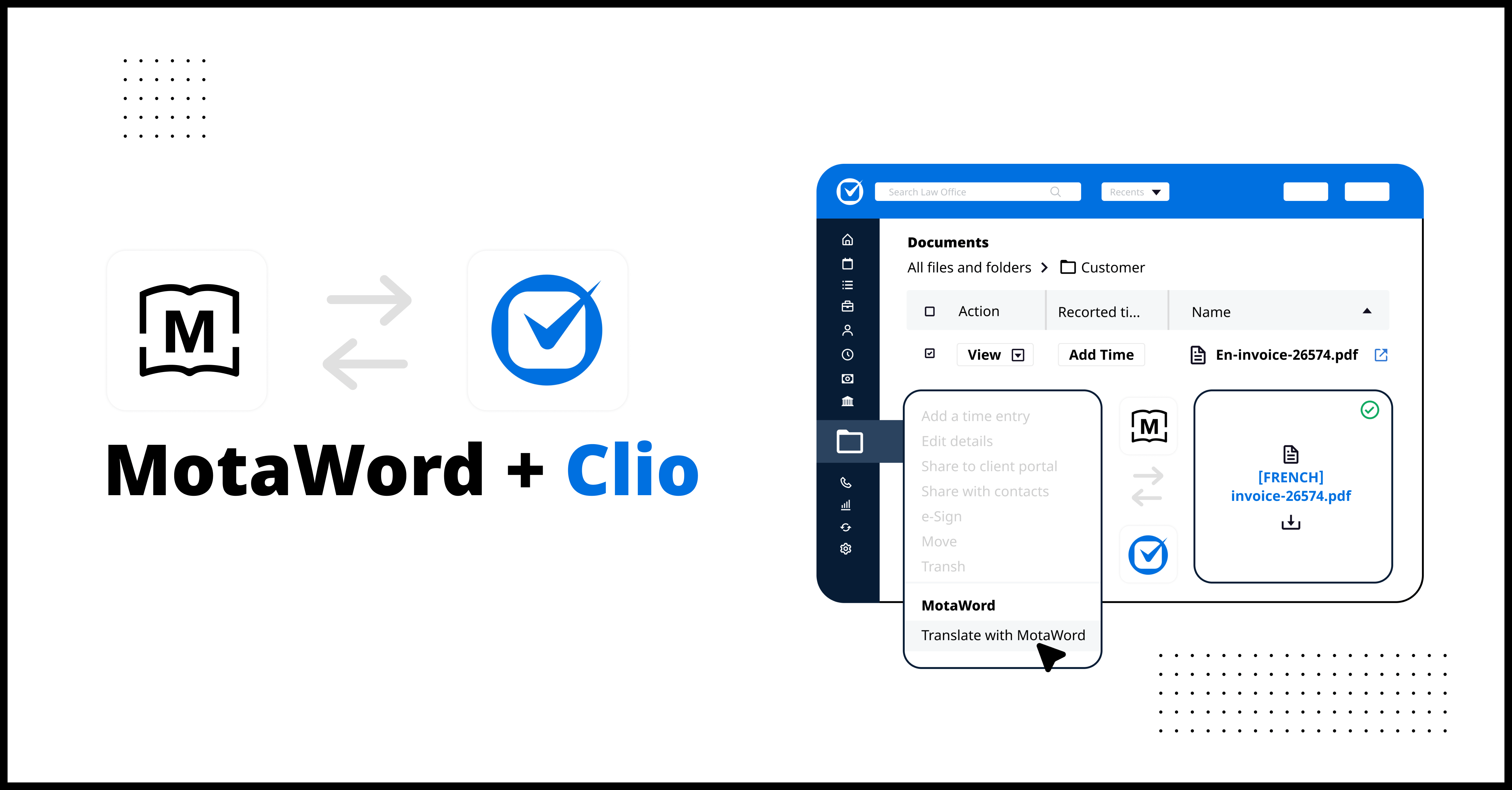 Clio Legal Integration