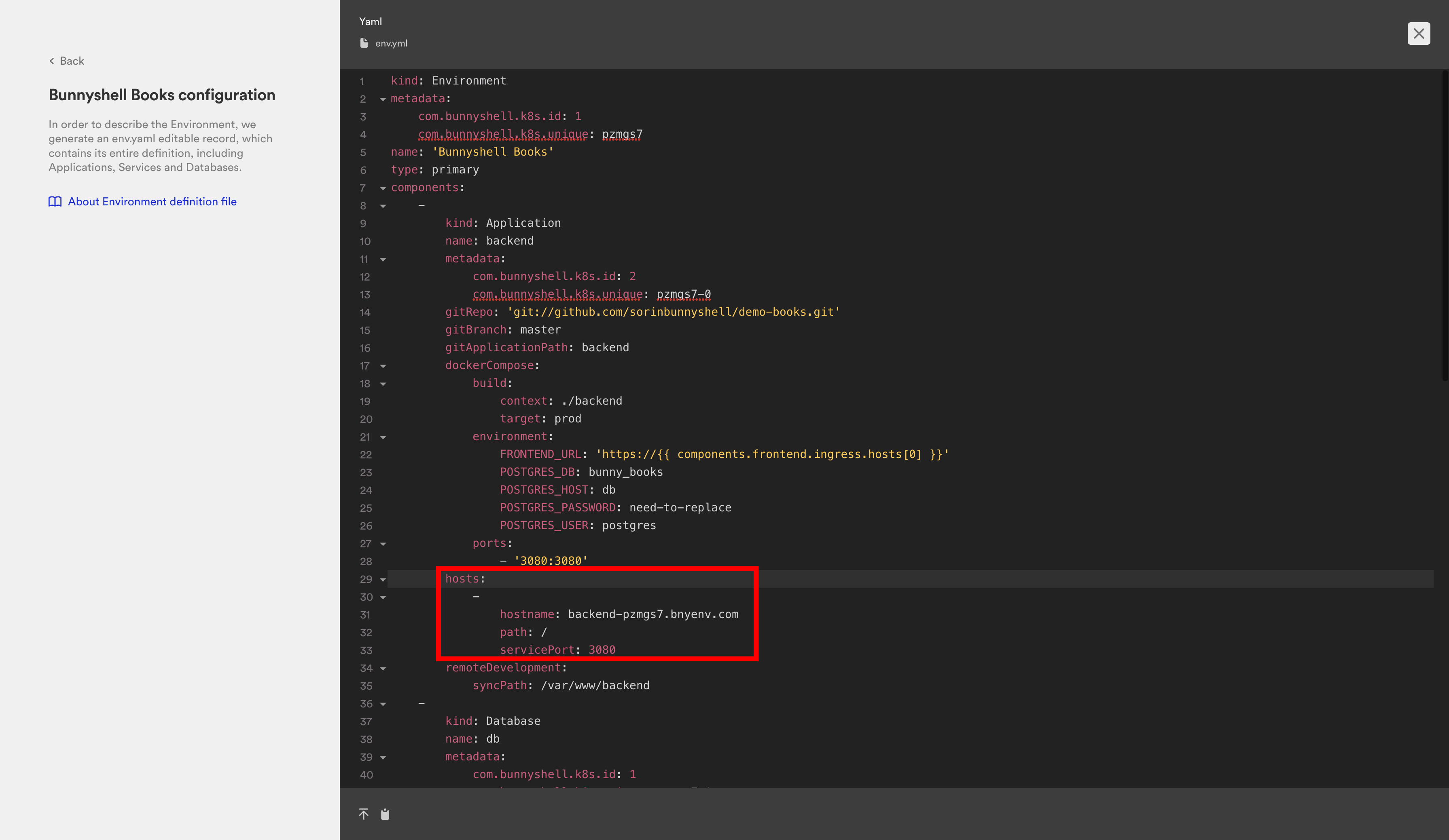 Expose public endpoints