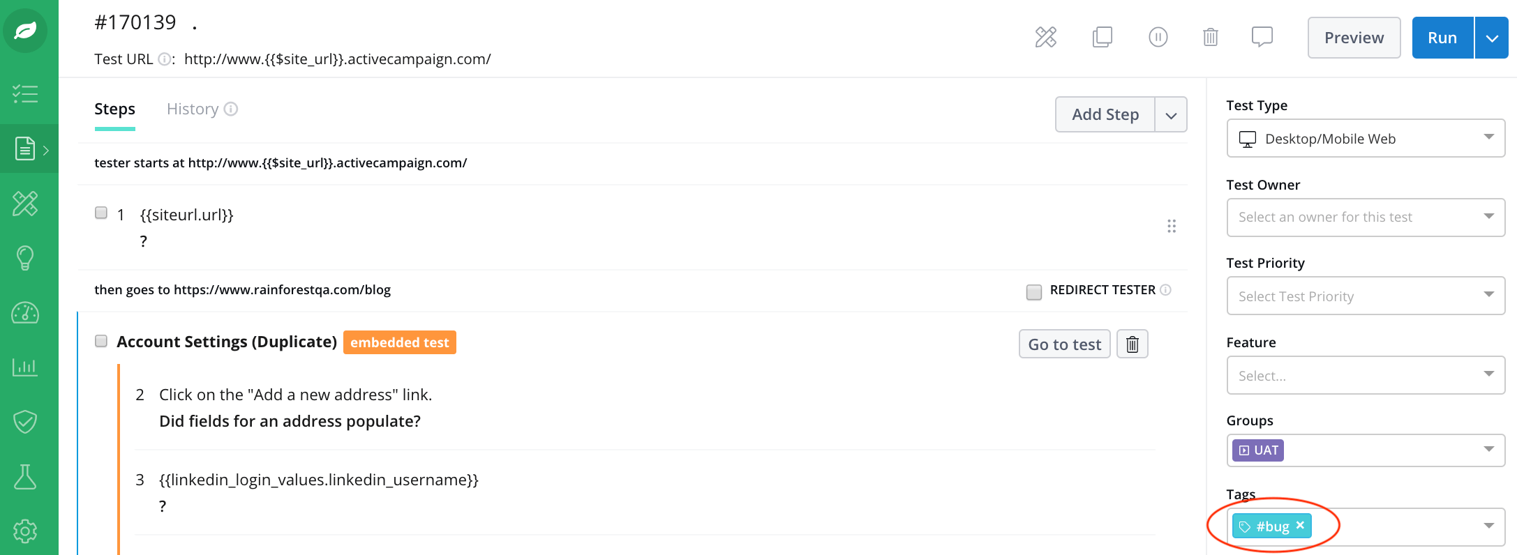 How to Create and Remove a Tag