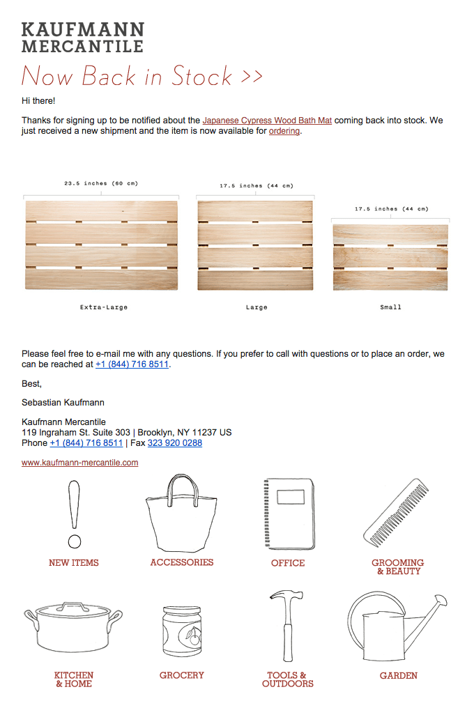 Back In Stock Japanese Cypress Wood Bath Mat Now At Kaufmann