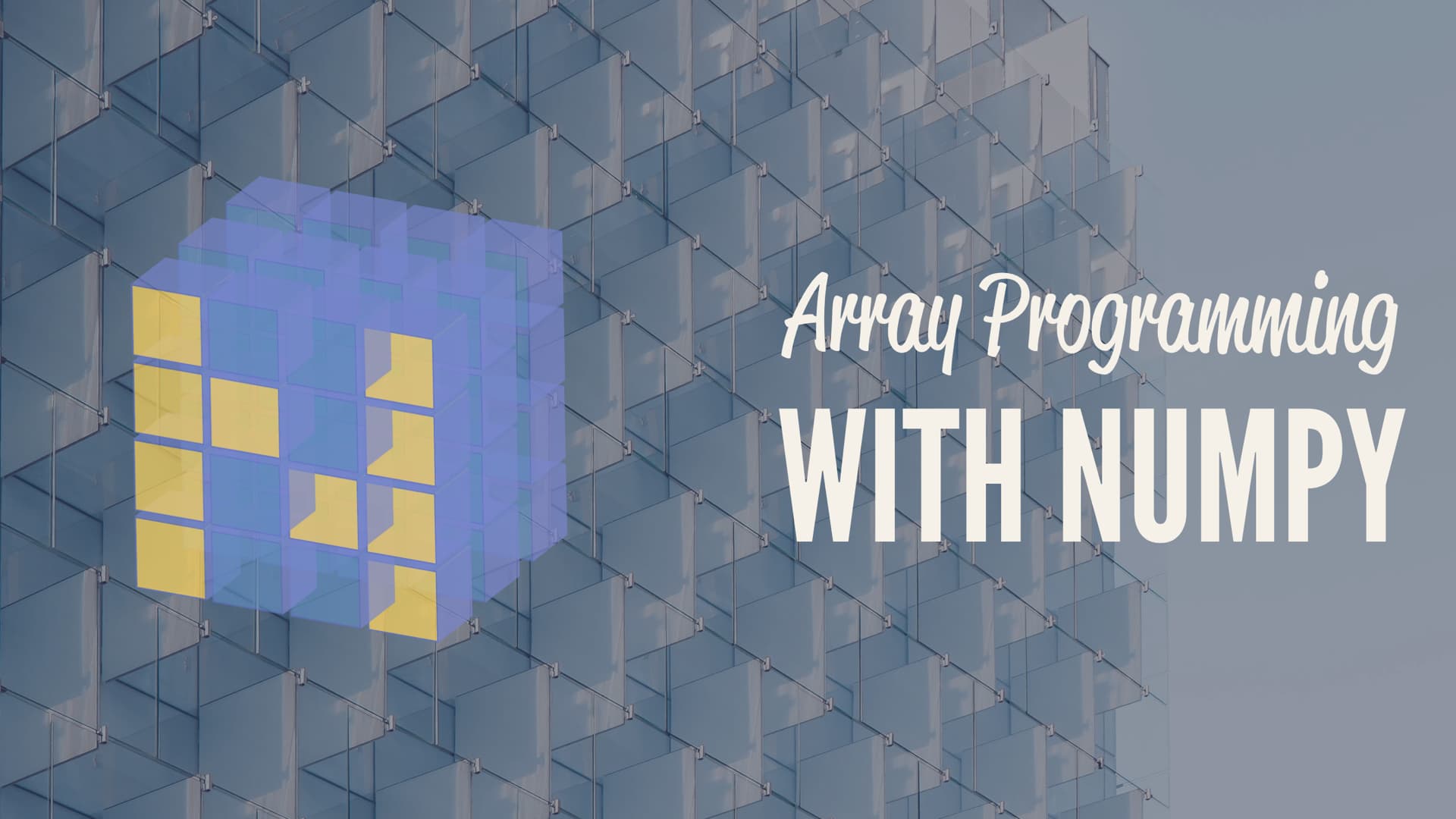 Look Ma, No ForLoops Array Programming With NumPy Real Python