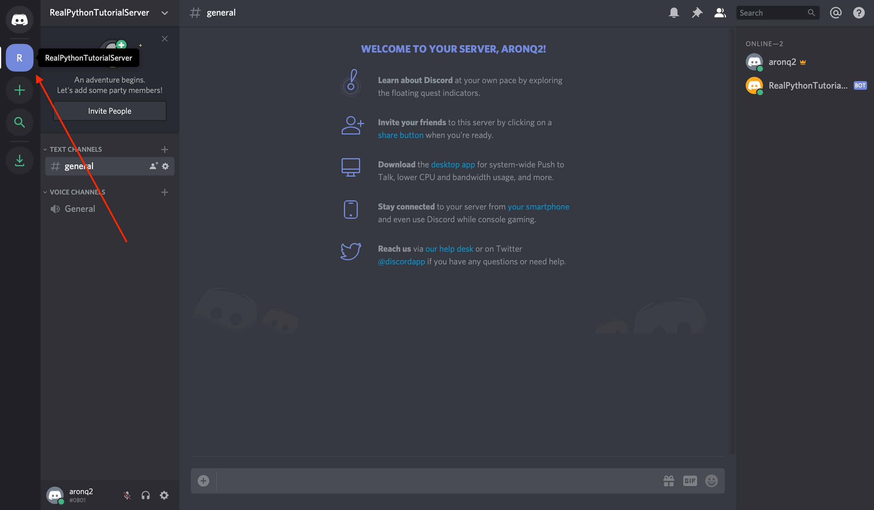 How to Creat a simple Discord bot with Python