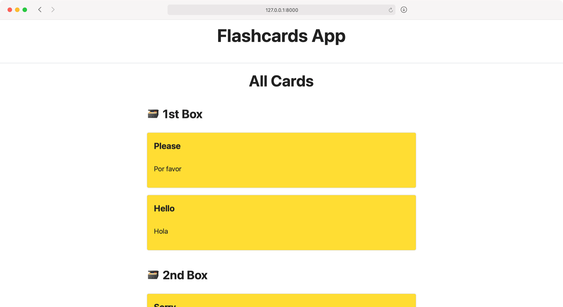 Build a Flashcards App With Django Real Python