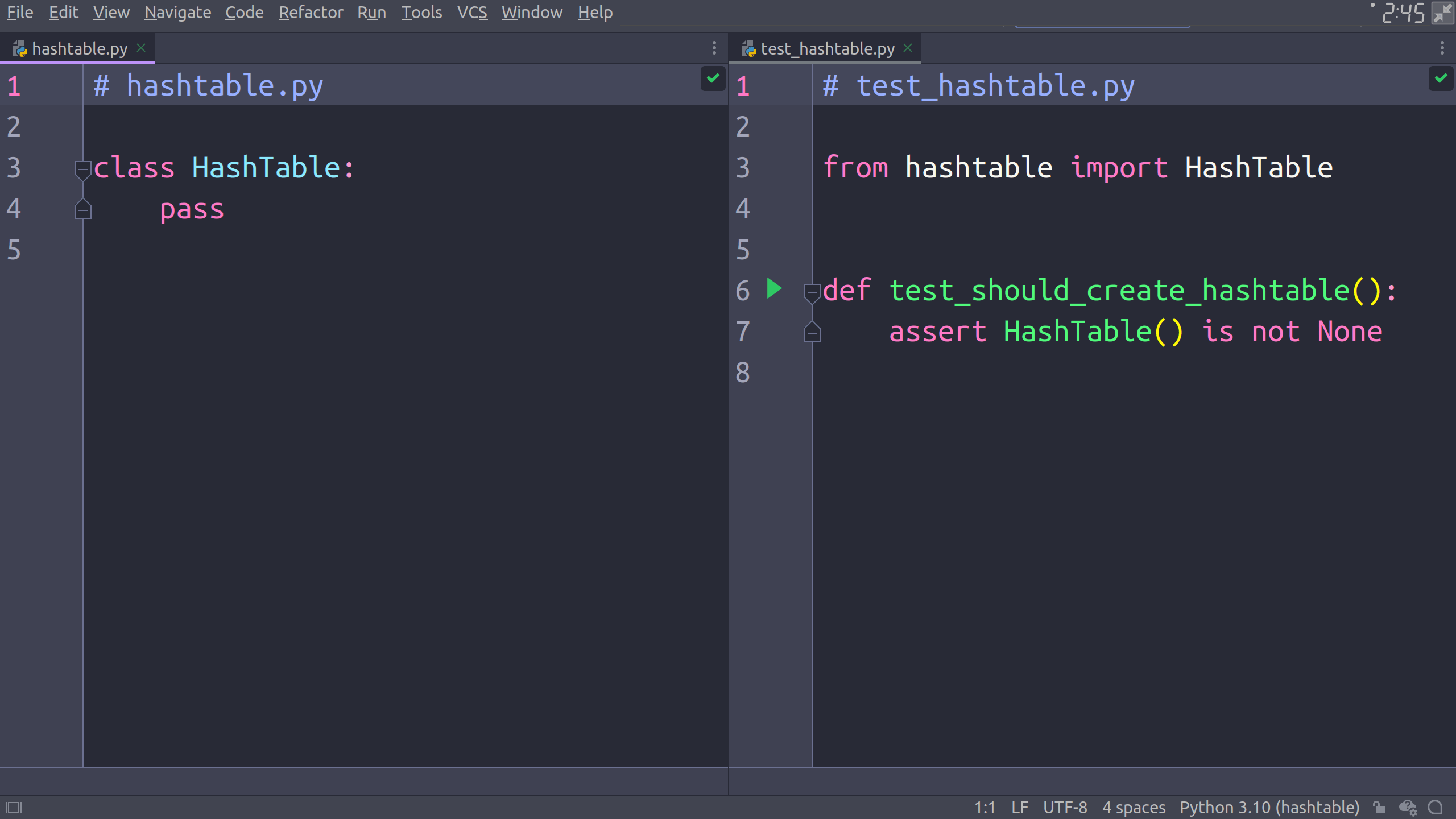 Build a Hash Table in Python With TDD Real Python