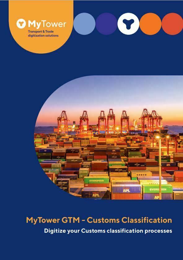 Customs classification management MyTower