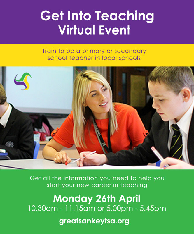Get Into Teaching Virtual Event Omega Teaching Partnership