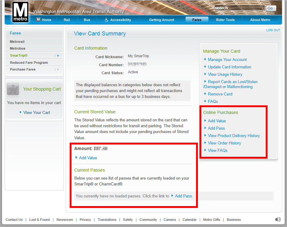 The Schumin Web » I am now part of the SmarTrip pass test