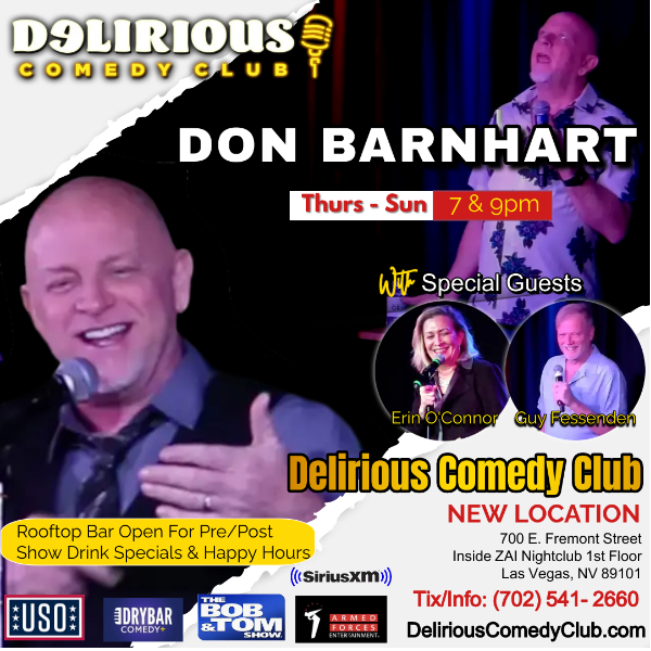 DELIRIOUS COMEDY CLUB