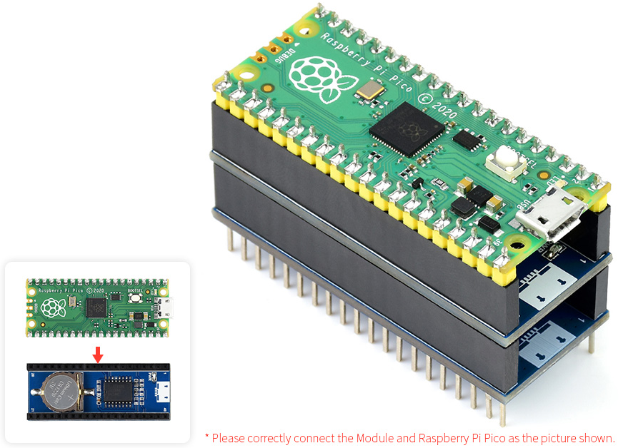 Raspberry Pi Pico用高精度RTCモジュール販売終了 — スイッチサイエンス
