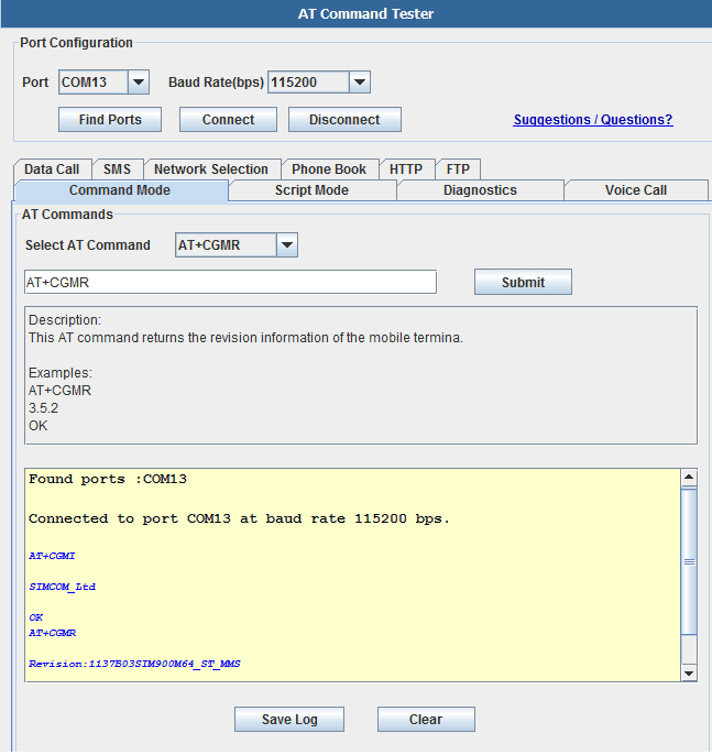 AT Command Tester dong1 博客园