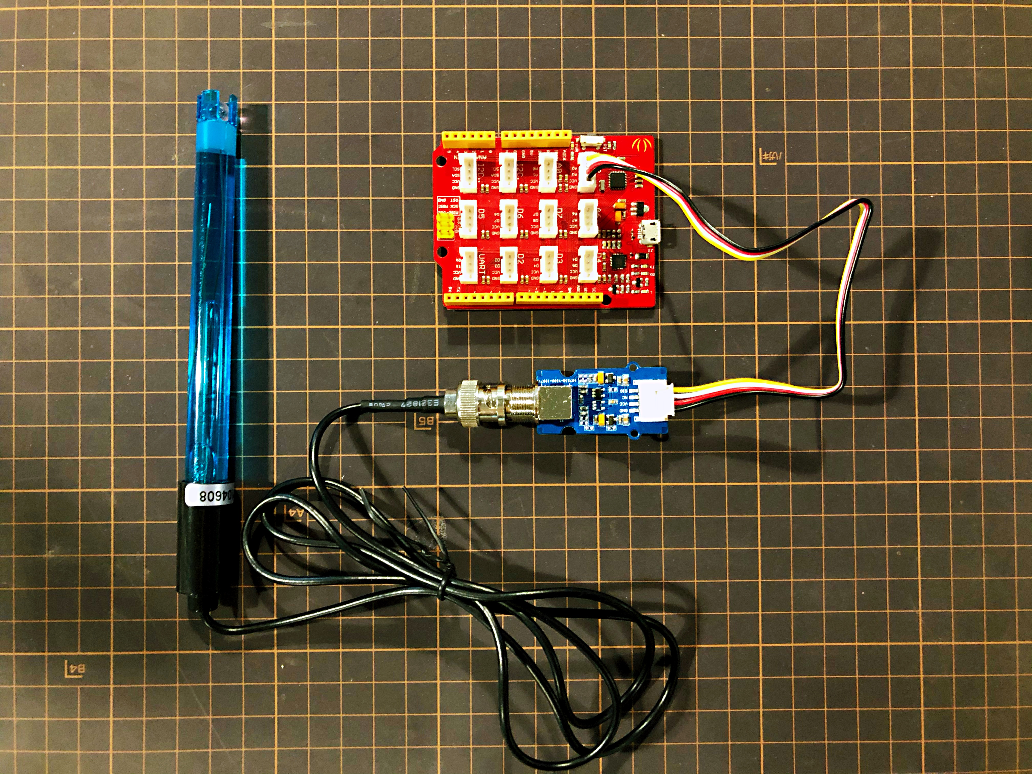 Grove PH Sensor Kit (E201CBlue) Seeed Studio Wiki