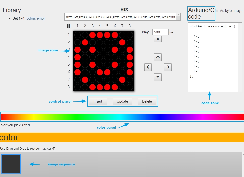 8x8 Rgb Led Matrix Circuit Diagram - Circuit Diagram