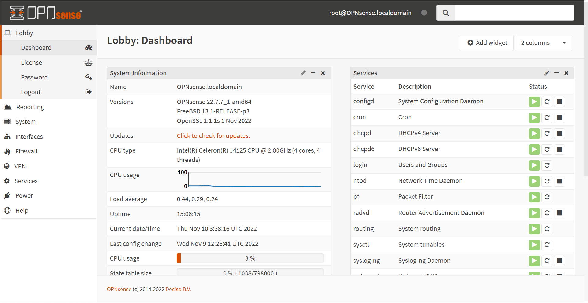 Installing opnsense erdays