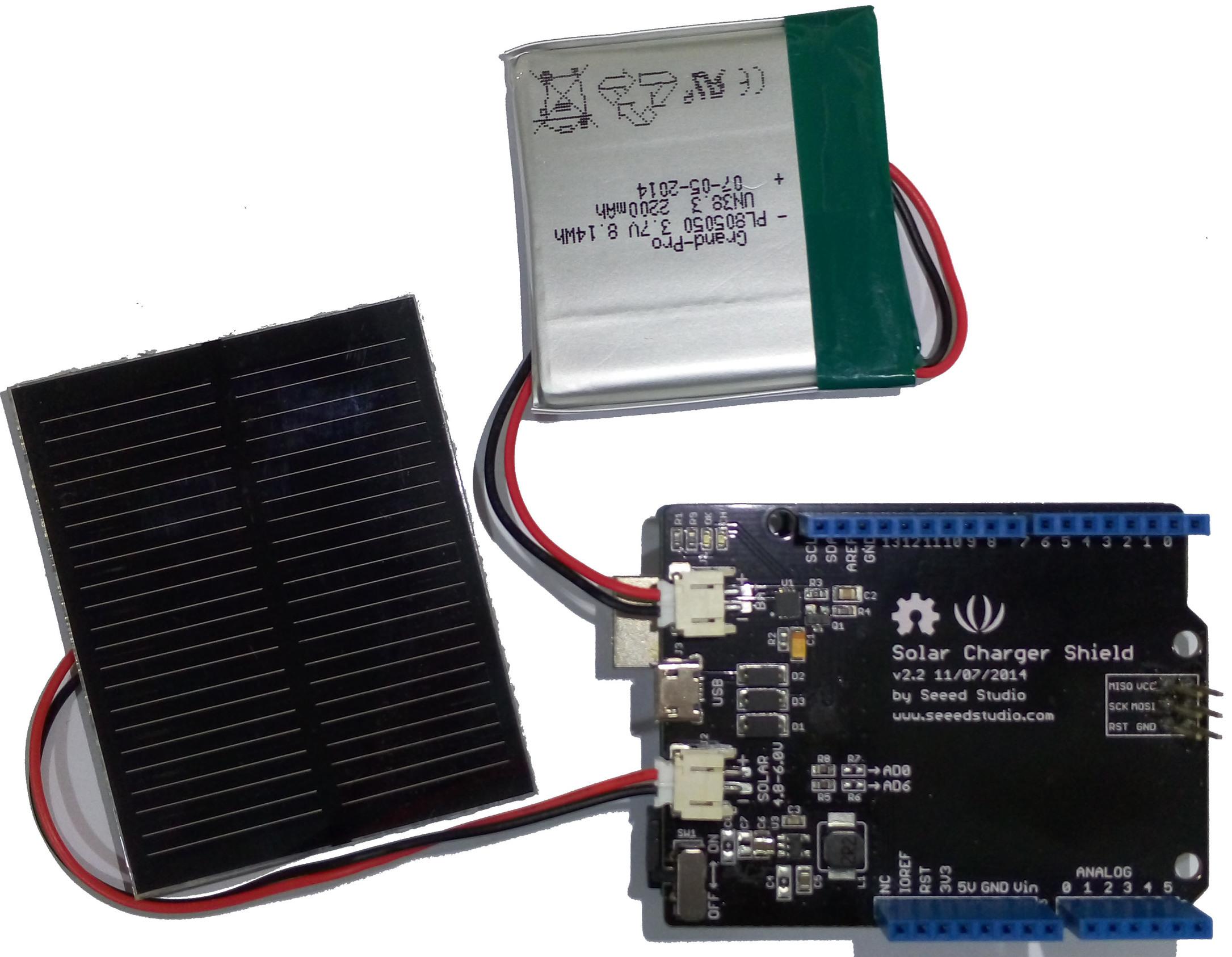 Solar Charger Shield V2.2 Seeed Studio Wiki